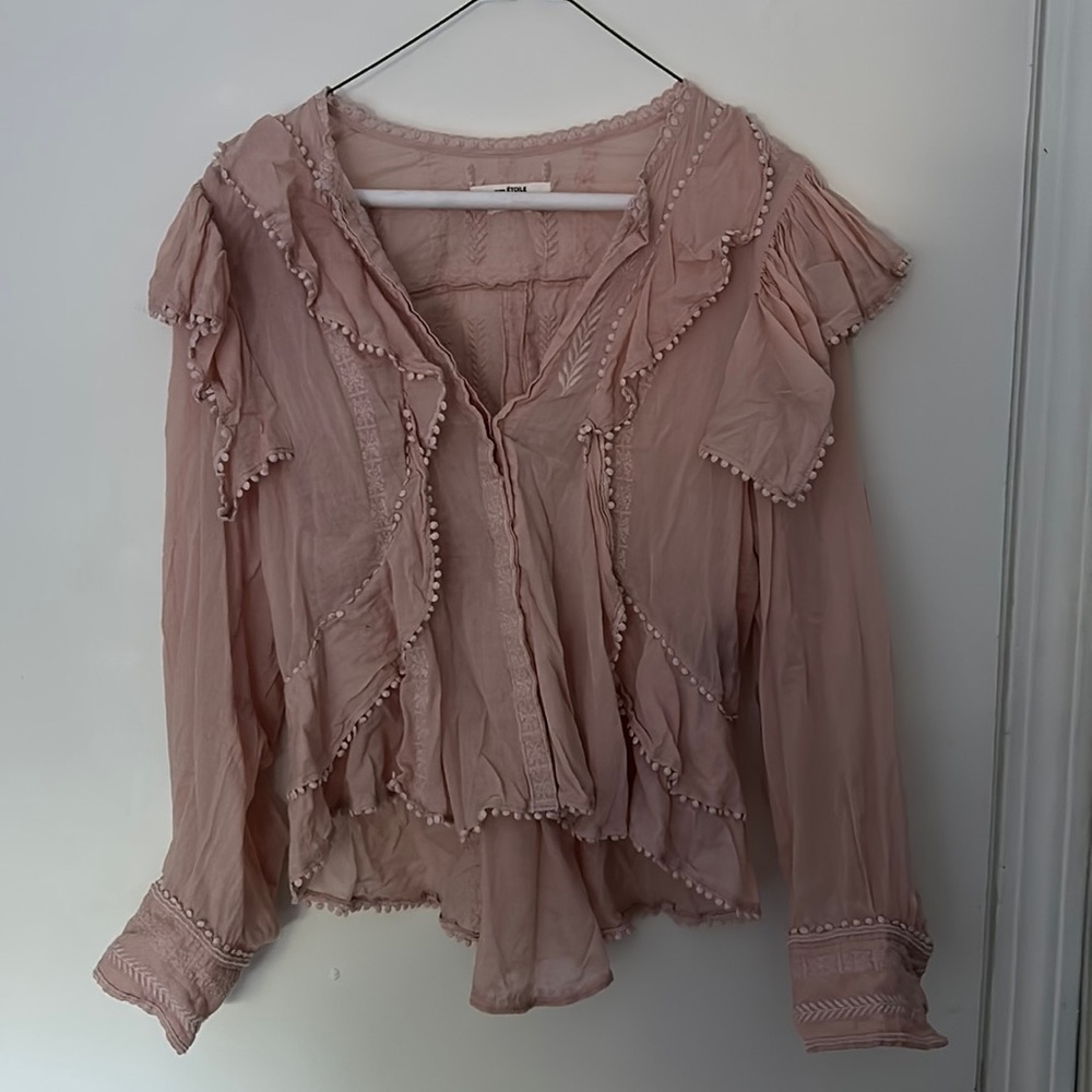 Isabel Marant ruffled blouse